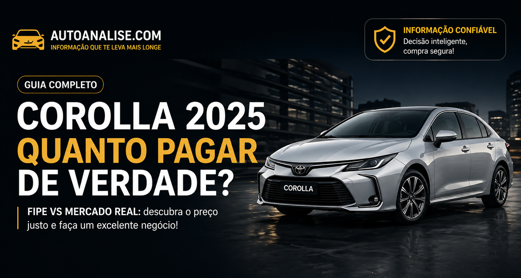 preço corolla 2026 tabela fipe