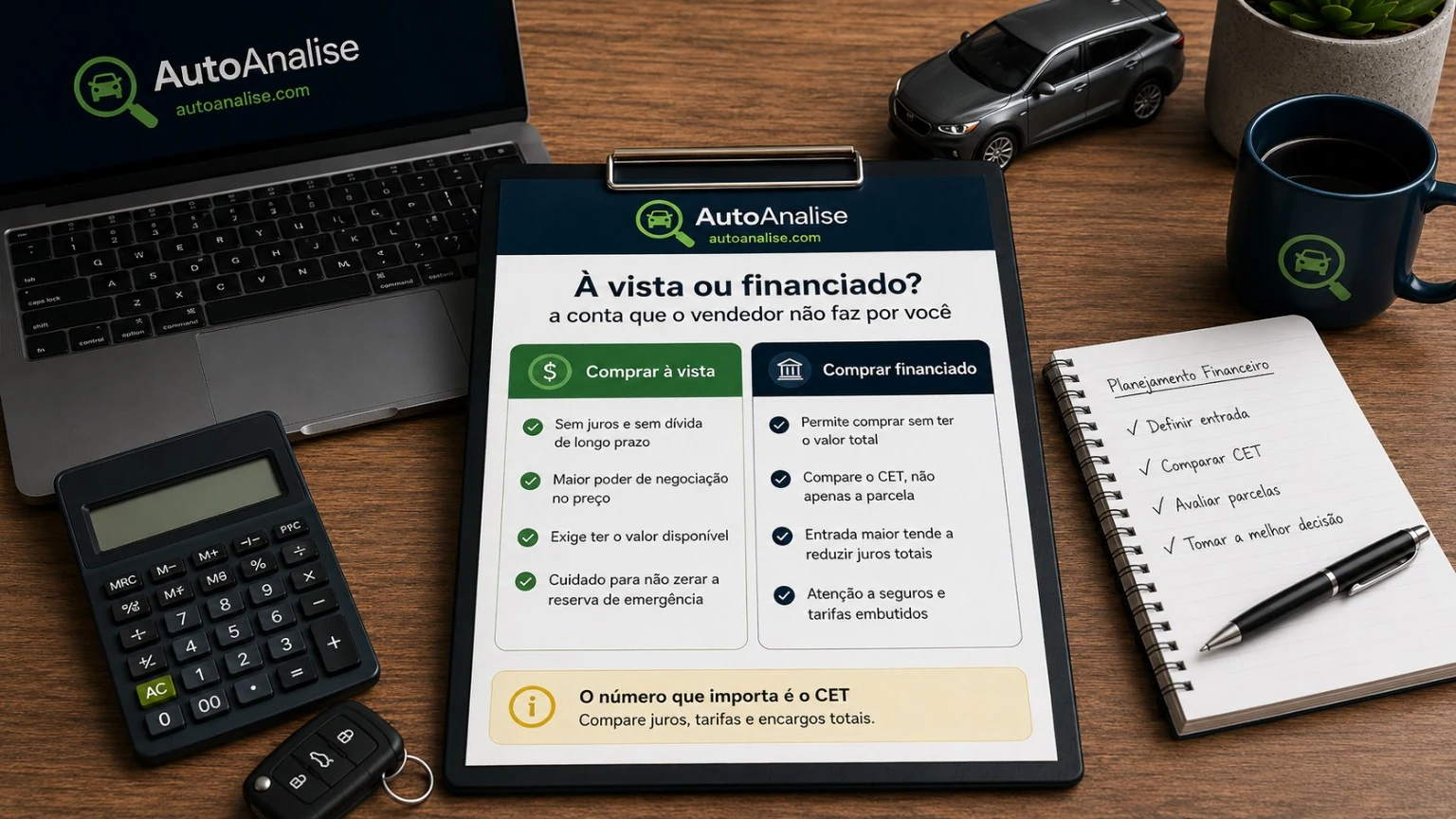 Comprar carro à vista ou financiado no Brasil