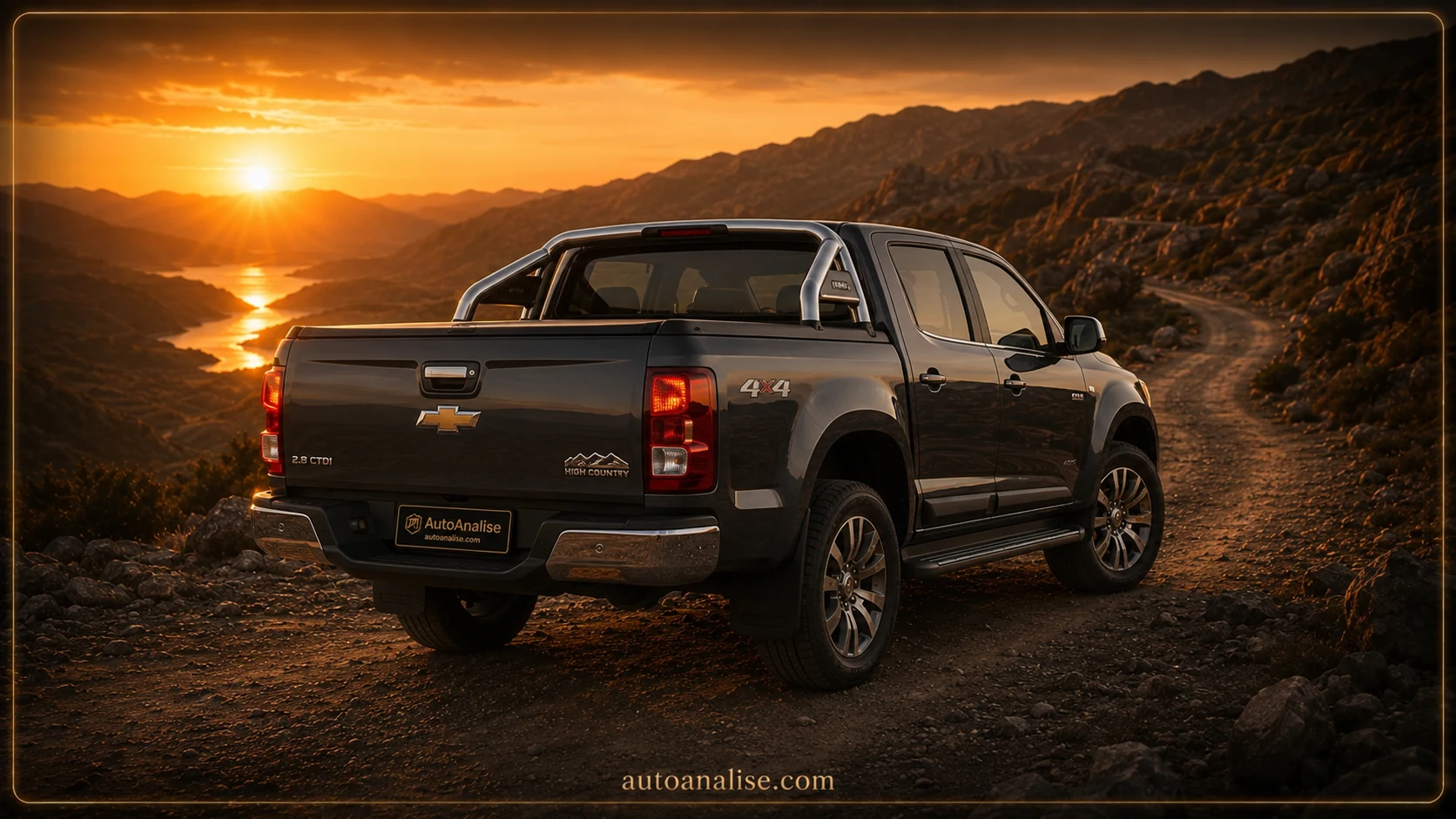 Traseira Chevrolet S10 P-Up H.Country 2.8 4x4 CD Dies.Aut. 2017 — melhores carros 4x4 automáticos até 150 mil