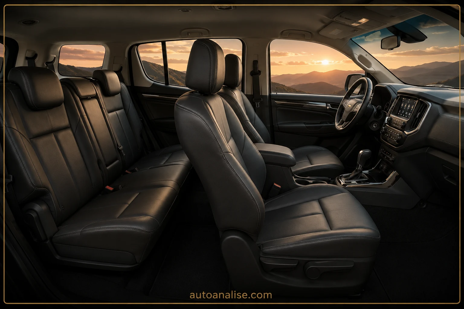 Bancos Chevrolet Trailblazer LTZ 2.8 CTDI Diesel Aut. 2017 — melhores carros 4x4 automáticos até 150 mil