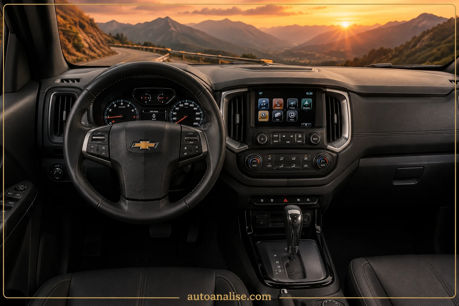 Painel Chevrolet Trailblazer LTZ 2.8 CTDI Diesel Aut. 2017 — melhores carros 4x4 automáticos até 150 mil
