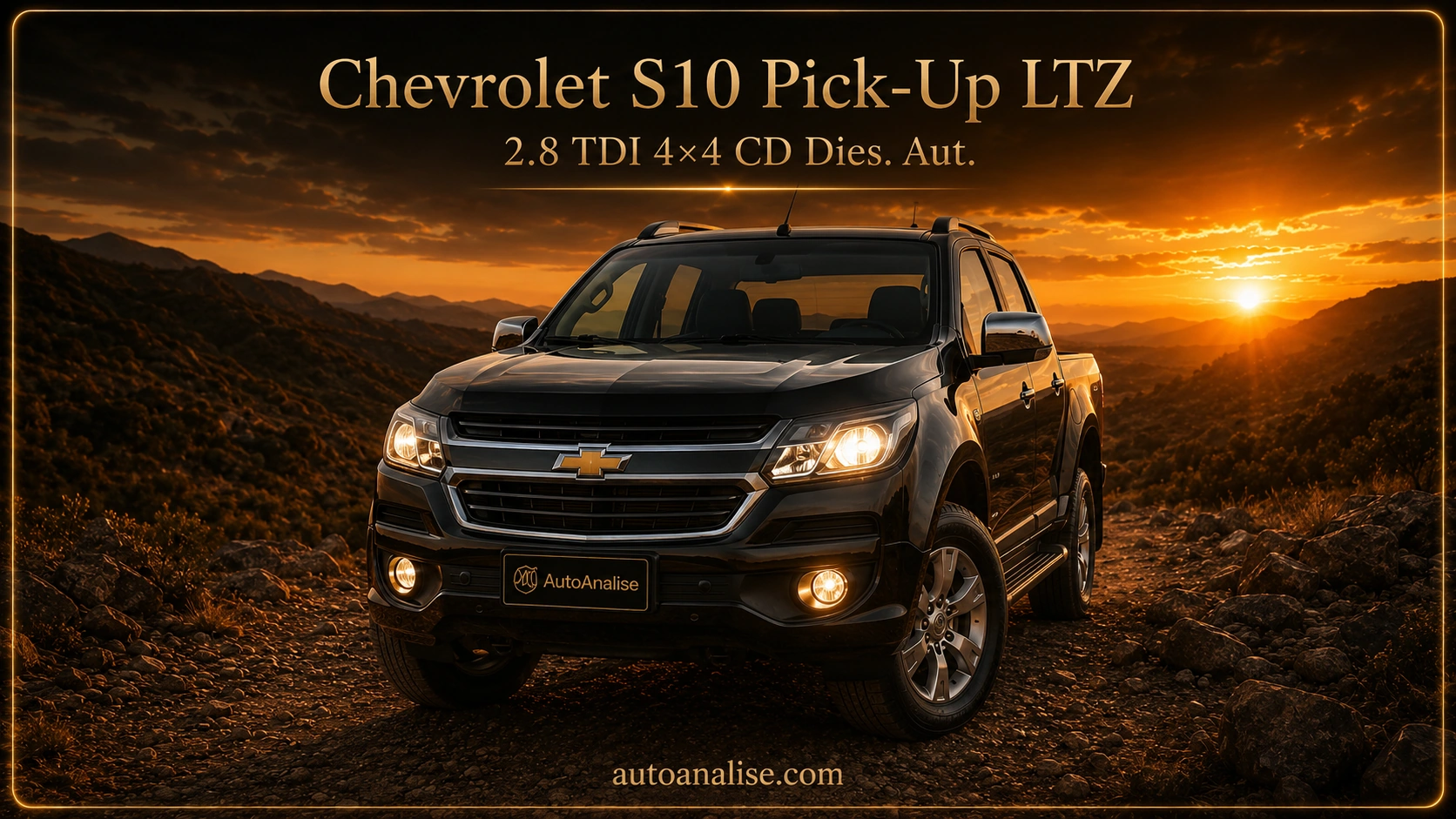 Chevrolet S10 LTZ 2.8 TDI 4x4 CD Diesel Aut 2012 vista externa