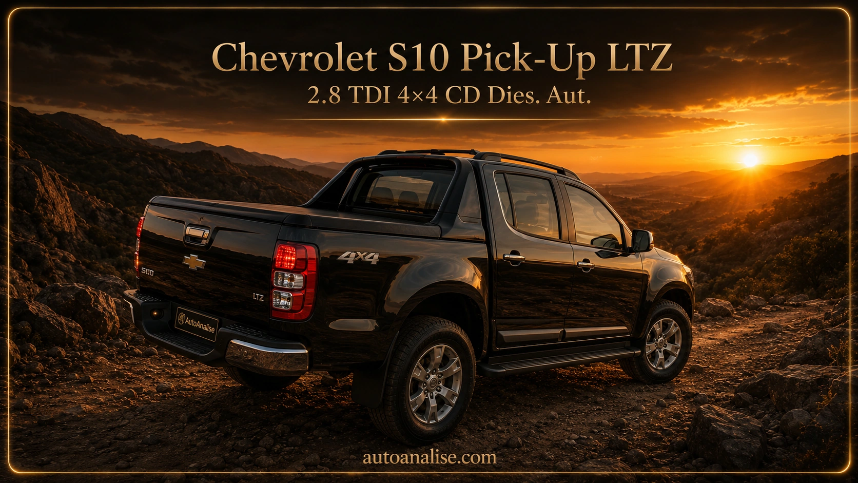 Traseira Chevrolet S10 LTZ 2012