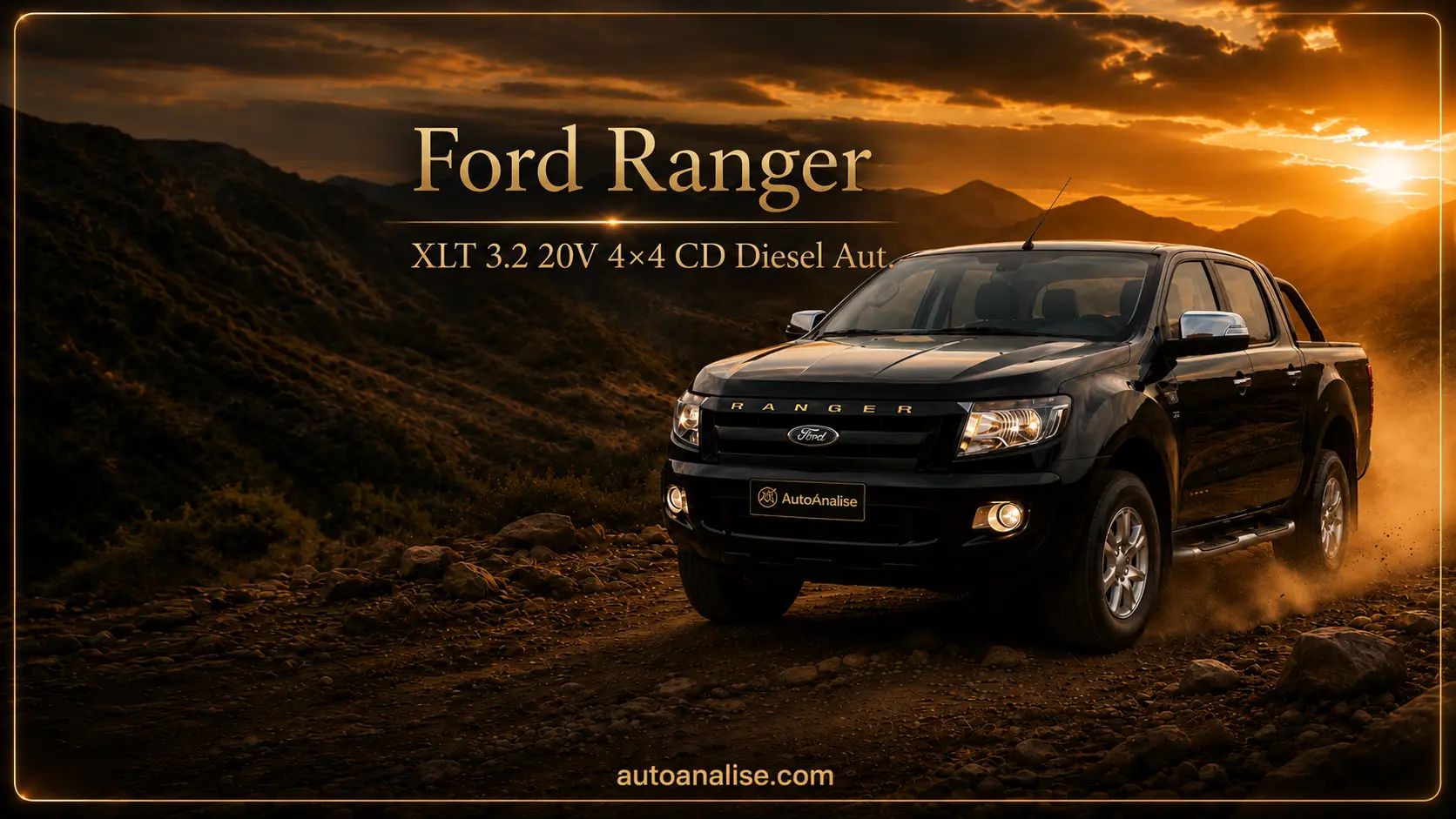 Ford Ranger XLT 3.2 20V 4x4 CD Diesel Aut 2013 vista externa