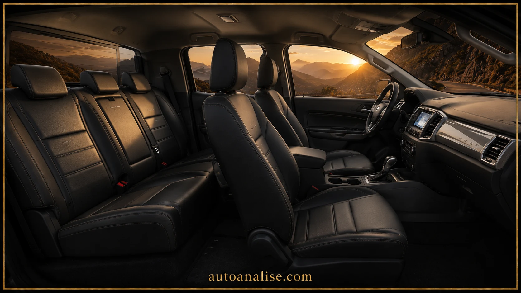 Bancos Ford Ranger Limited 3.2 4x4 CD Diesel Aut. 2019 — melhores carros 4x4 automáticos até 150 mil