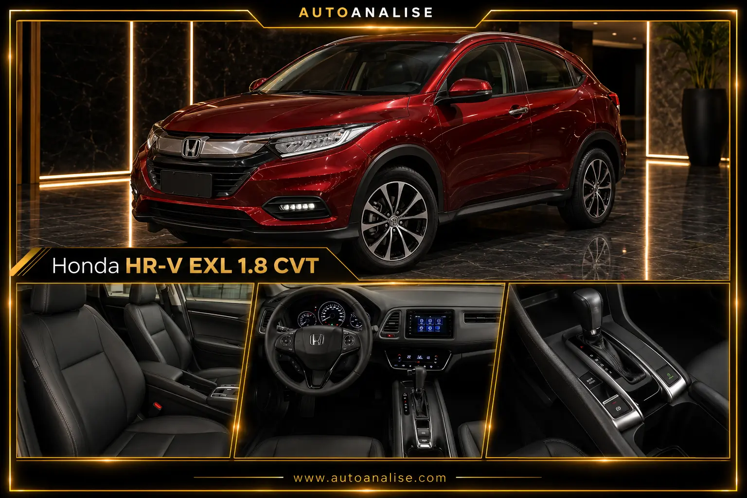 Honda HR-V EXL 1.8 CVT 2020 usado de R$ 90 mil a R$ 120 mil