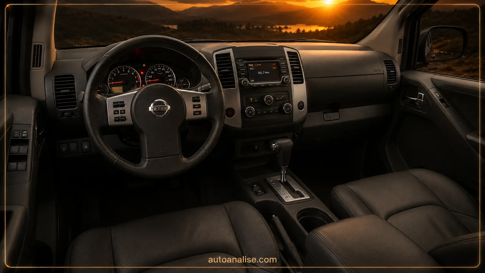 Interior Nissan Frontier SL 2014