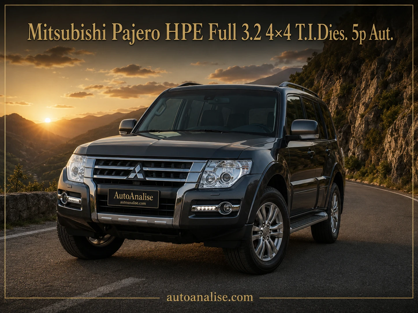 Mitsubishi Pajero HPE Full 3.2 4x4 T.I.Dies. 5p Aut. 2015 vista externa — melhores carros 4x4 automáticos até 150 mil