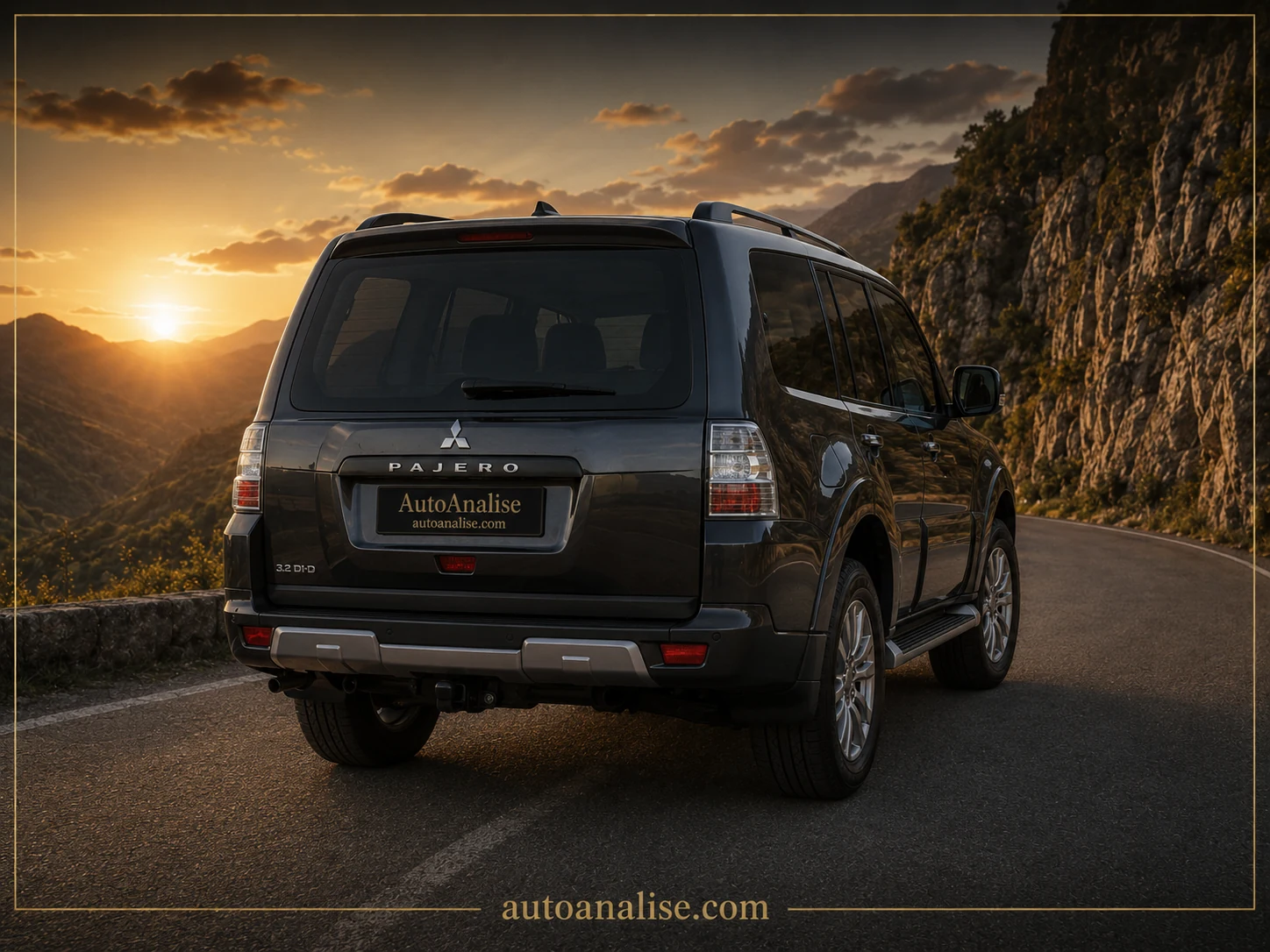 Traseira Mitsubishi Pajero HPE Full 3.2 4x4 T.I.Dies. 5p Aut. 2015 — melhores carros 4x4 automáticos até 150 mil
