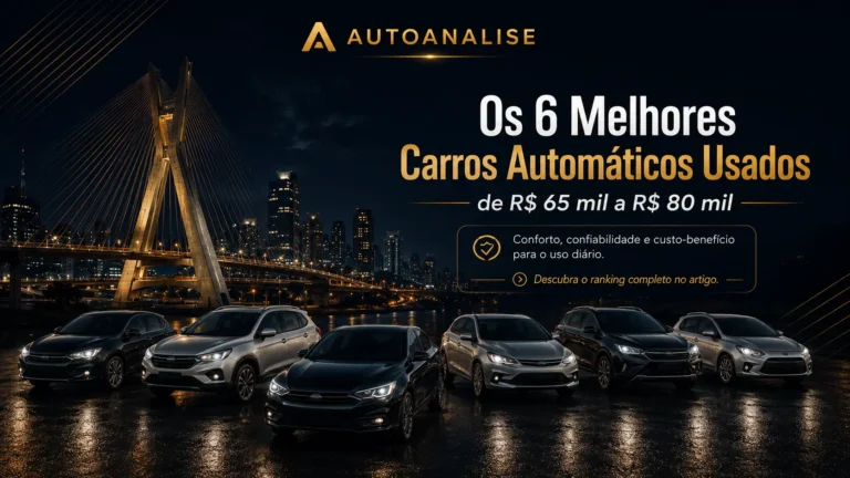 Melhores carros automáticos usados de R$ 65 a R$ 80 mil