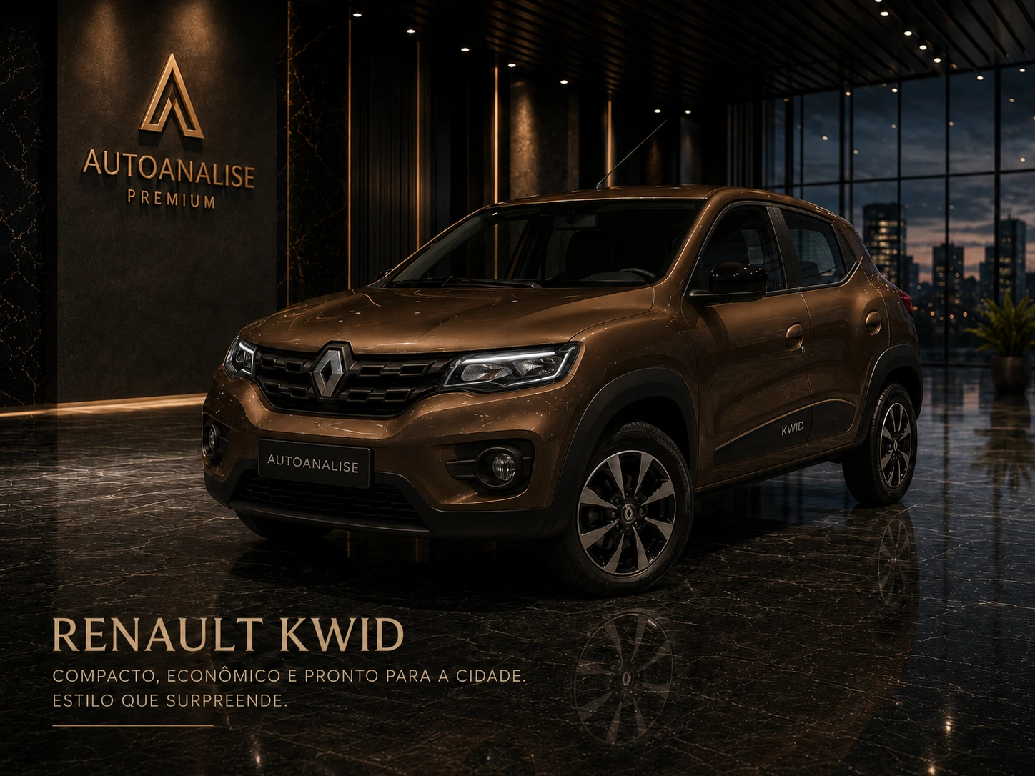 Renault Kwid entre os melhores carros para uber até 40k com baixo consumo e manutenção barata