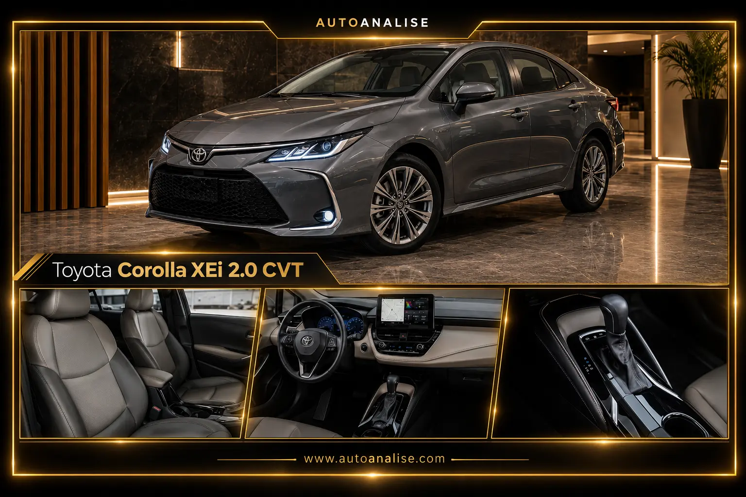 Toyota Corolla XEi 2.0 CVT 2020 usado de R$ 90 mil a R$ 120 mil