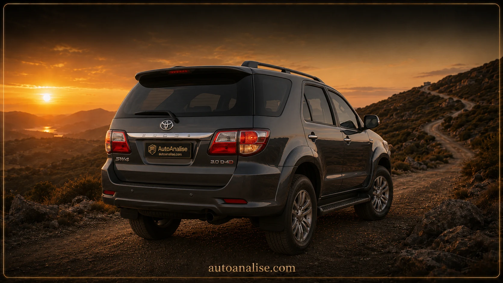 Traseira Toyota Hilux SW4 SRV D4-D 4x4 3.0 TDI Dies. Aut. 2014 — melhores carros 4x4 automáticos até 150 mil