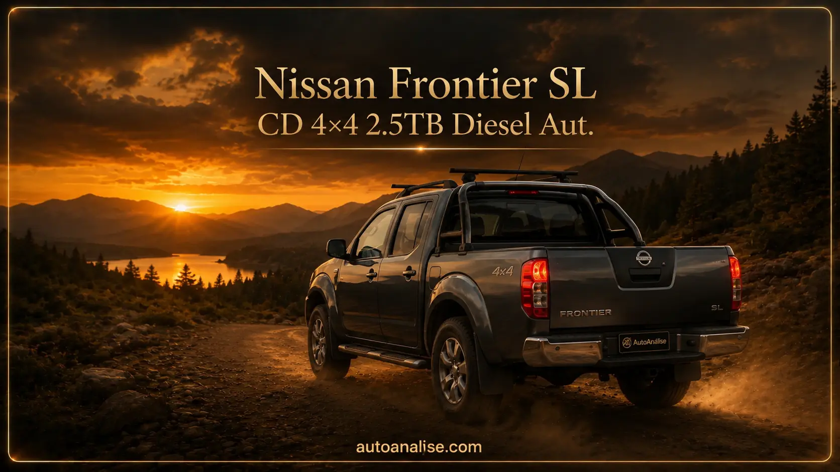 Traseira Nissan Frontier SL 2014