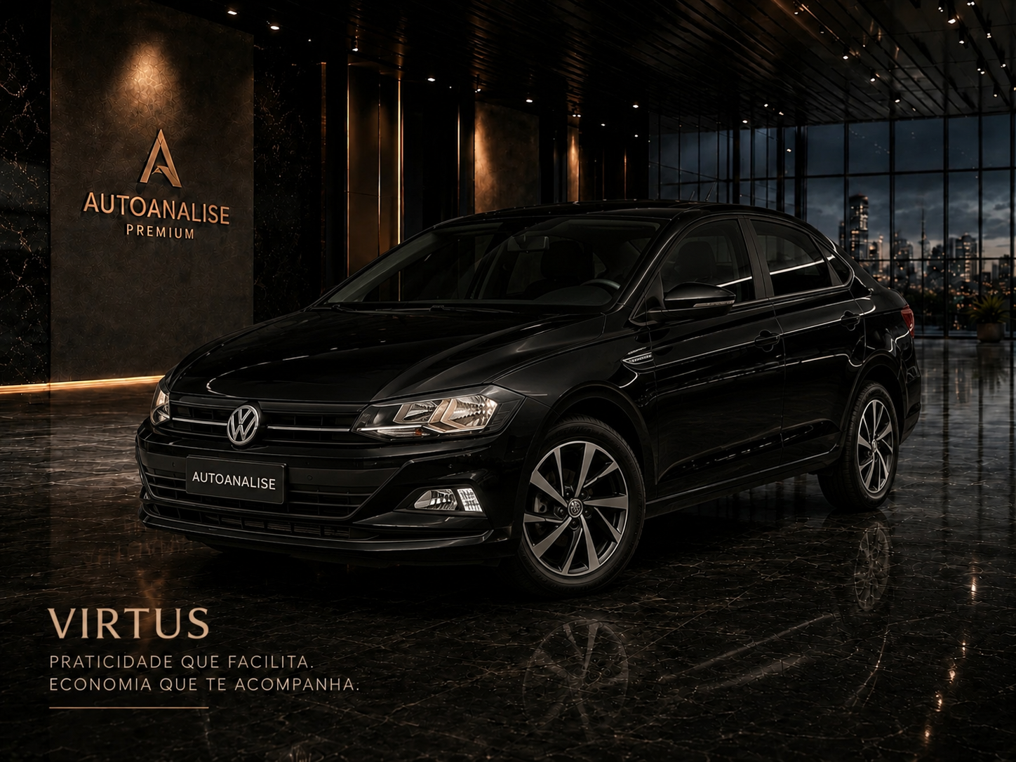 Volkswagen Virtus 2020 para Uber 2026 — sedan turbo melhores carros para uber R$45k a R$60k