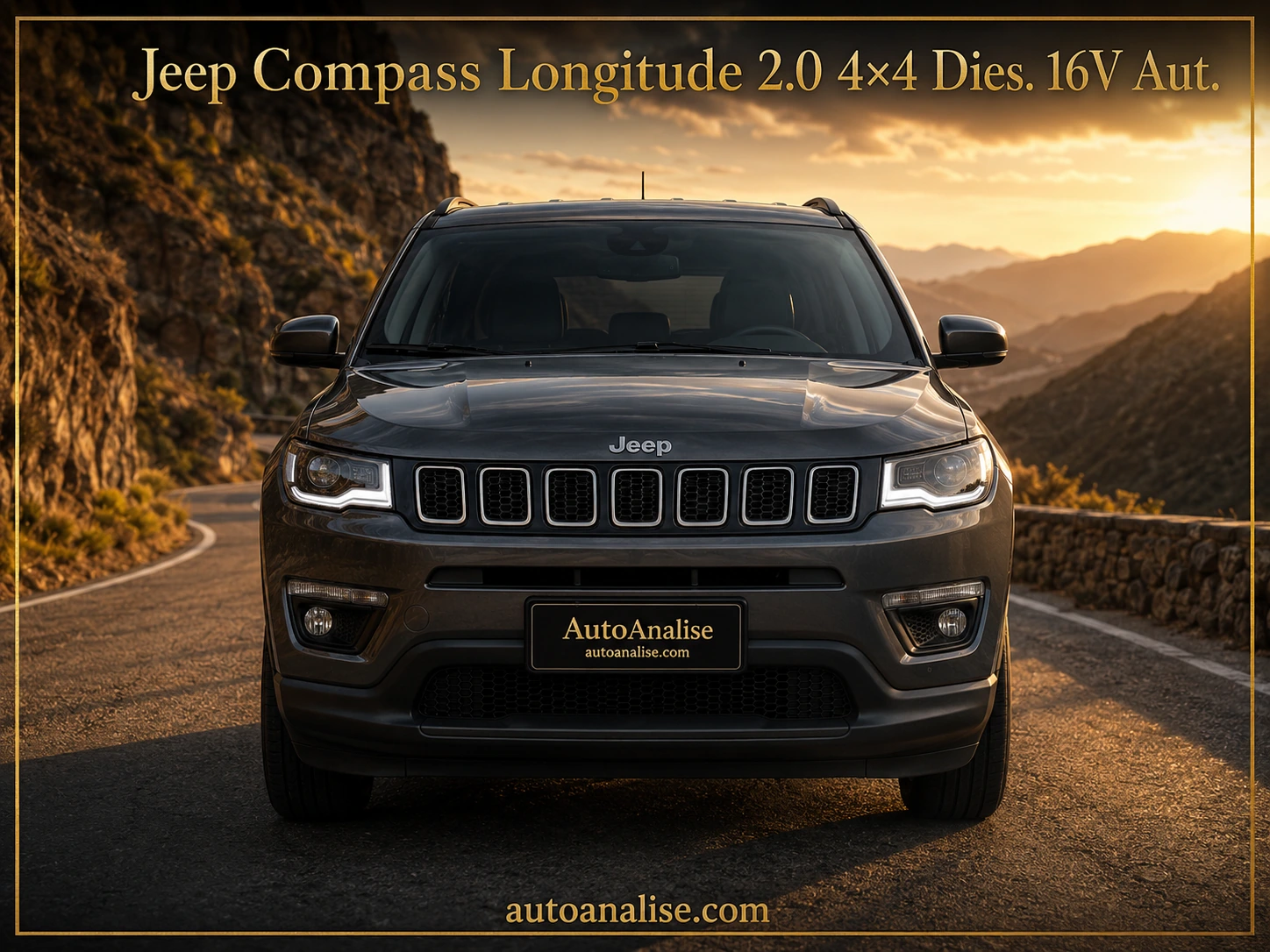 Jeep Compass Longitude 2.0 4x4 Dies. 16V Aut. 2021 vista externa — melhores carros 4x4 automáticos até 150 mil