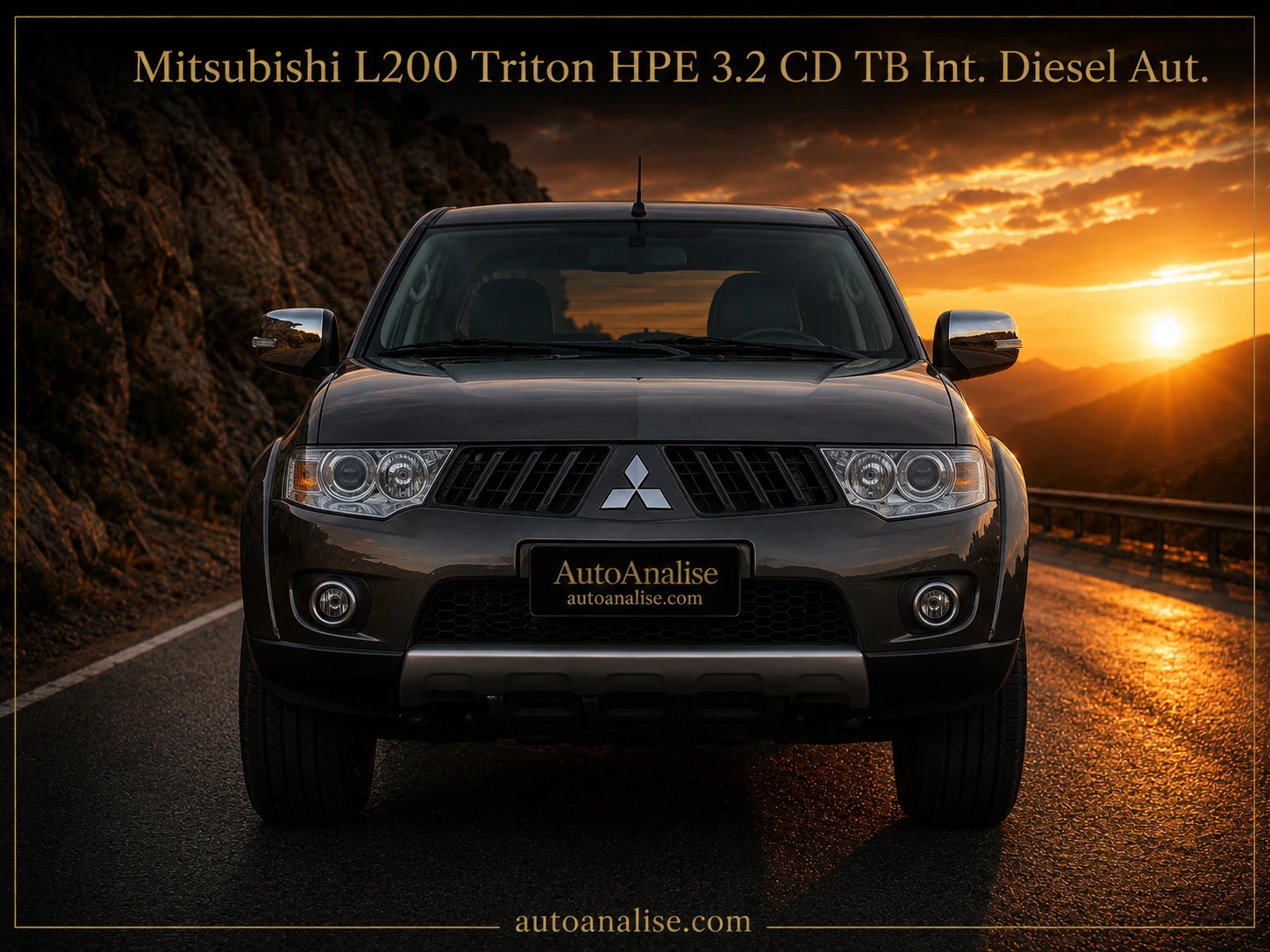 Mitsubishi L200 Triton HPE 3.2 CD TB Int. Diesel Aut. 2014 vista externa — melhores carros 4x4 automáticos até 150 mil