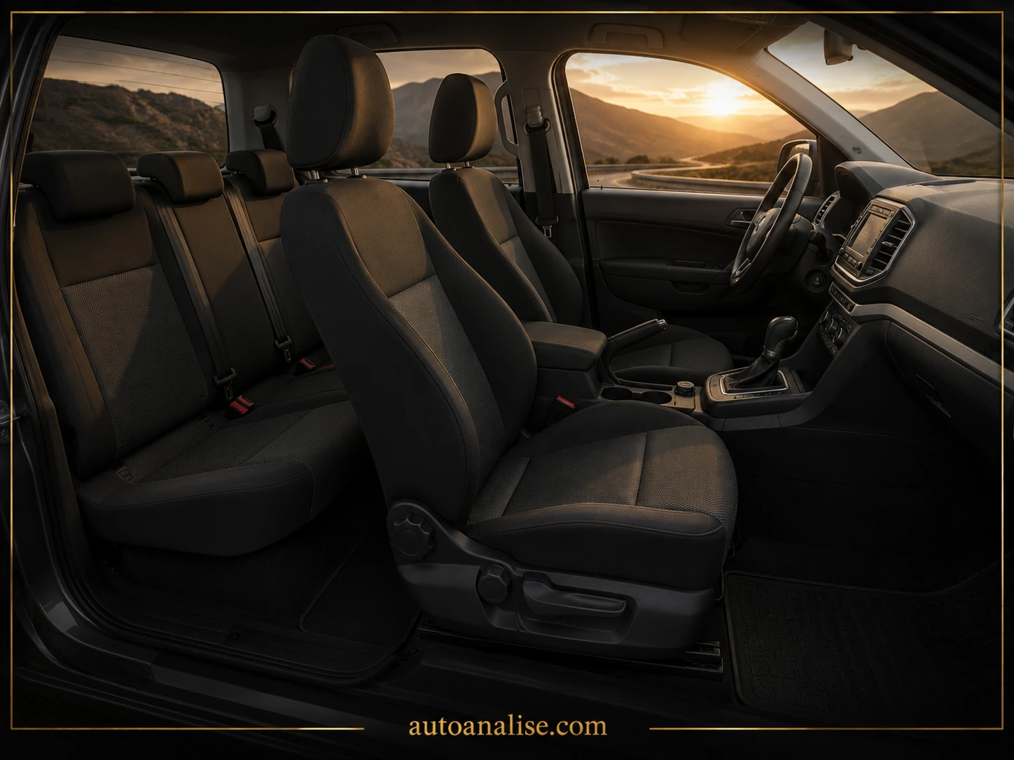 Bancos Volkswagen Amarok Comfortline CD 2.0 TDI 4x4 Dies. Aut. 2020 — melhores carros 4x4 automáticos até 150 mil