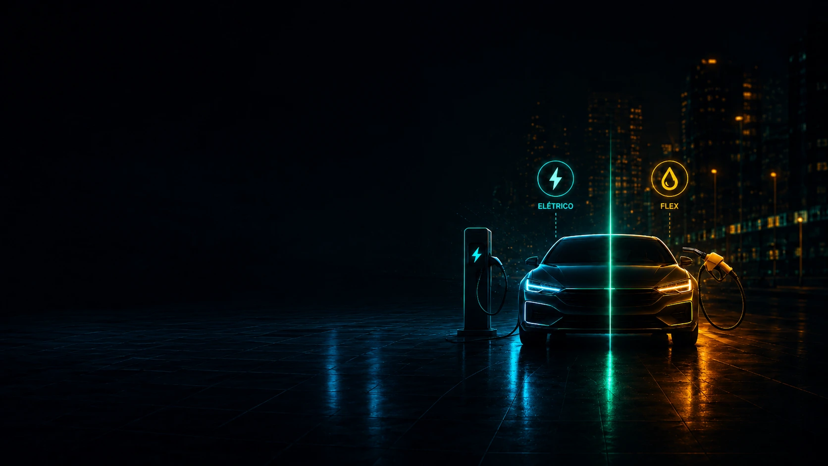 Custo por km de um carro elétrico — calculadora elétrico vs flex por estado AutoAnalise